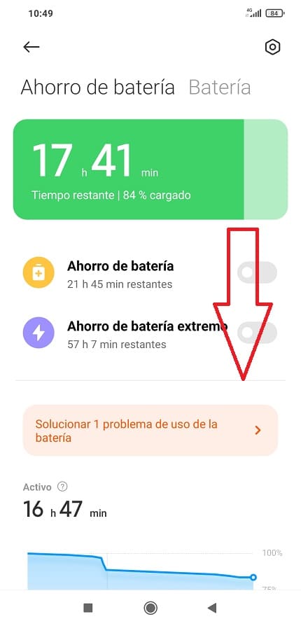 que aplicaciones gastan más batería en Xiaomi.