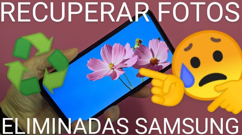 Recuperar imágenes de la papelera samsung.