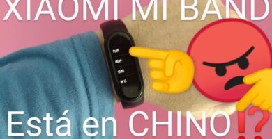 Poner Xiaomi Mi Band en Castellano.