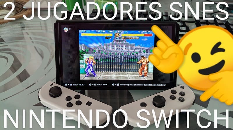 2 jugadores Snes Nintendo Switch.