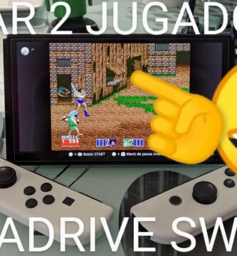 2 jugadores mega drive nintendo switch.