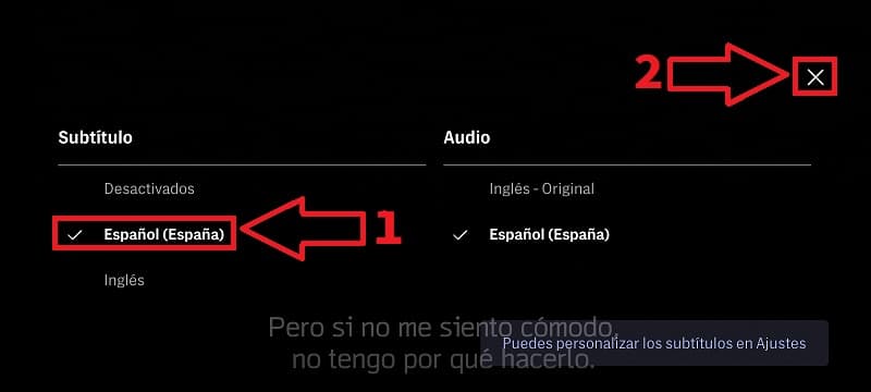 activar subtítulos hbo max.