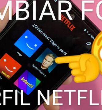 Cambiar imagen de perfil de netflix.