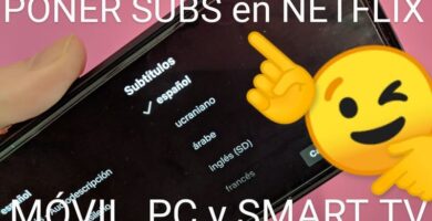 activar subs en netflix android, pc y chromecast.