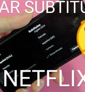 desactivar subs en netflix android, pc y chromecast.