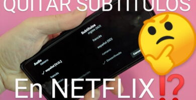 desactivar subs en netflix android, pc y chromecast.