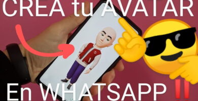 Hacer un avatar en WhatsApp.