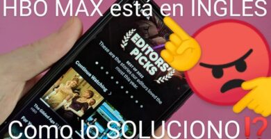 Poner idioma de la aplicación de hbo max en español.