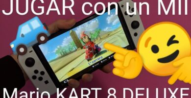 Mii con Mario Kart 8 Deluxe.