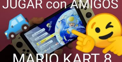 Mario Kart 8 Deluxe con amigos.