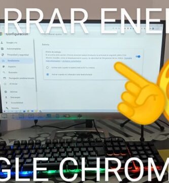 Activar modo rendimiento Google Chrome.