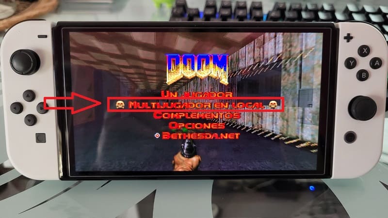 Multijugador doom nintendo switch.