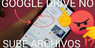 Porqué no puedo subir archivos a Google Drive.