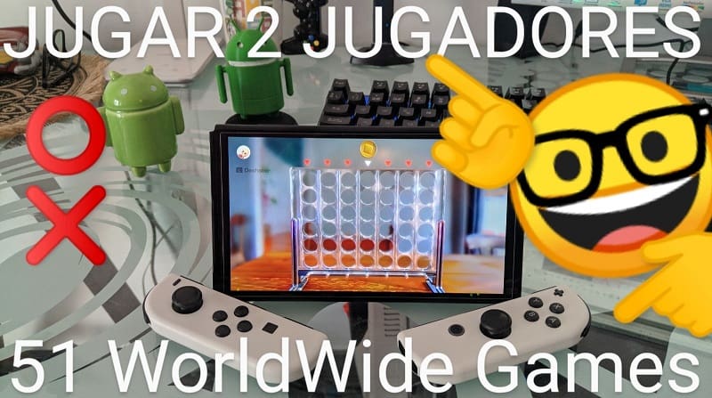 2 joycons 51 Worldwide Games Nintendo Switch.