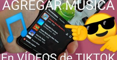 Agregar música a Tiktok.