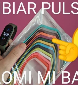 Cambiar correa Xiaomi Mi Band.