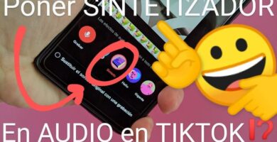 cambiar audio a sintetizador TikTok.