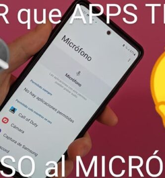 Como saber que apps tienen acceso a mi micrófono en Android.