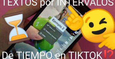 hacer que el texto aparezca y desaparezca en TikTok por tiempo.