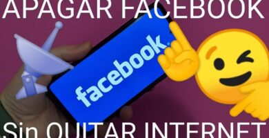 Apagar Facebook sin quitar Internet.