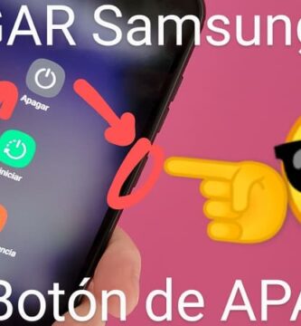 apagar samsung galaxy s23, s23 plus y s23 ultra con botón de apagado.