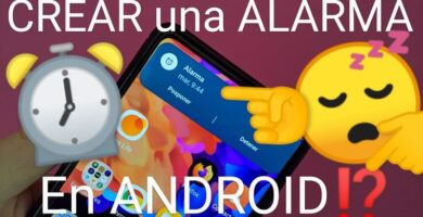 añadir alarma Android.