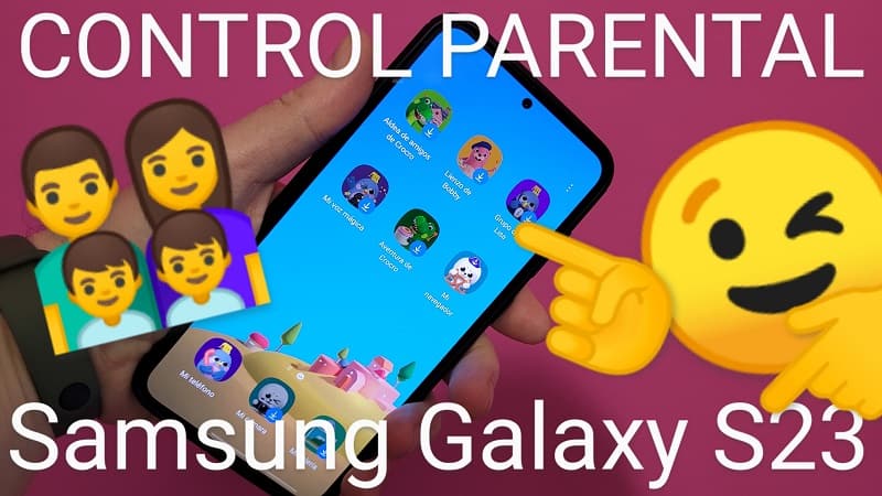 Activar control parental Galaxy S23.