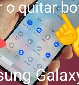 Poner y quitar botones Samsung Galaxy S23.