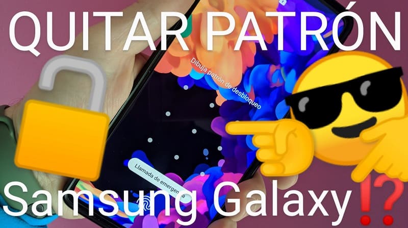 Saltarse patrón de desbloqueo samsung.