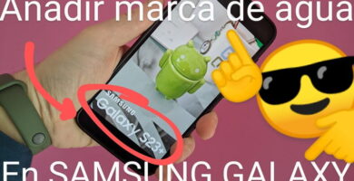 marca agua samsung galaxy.