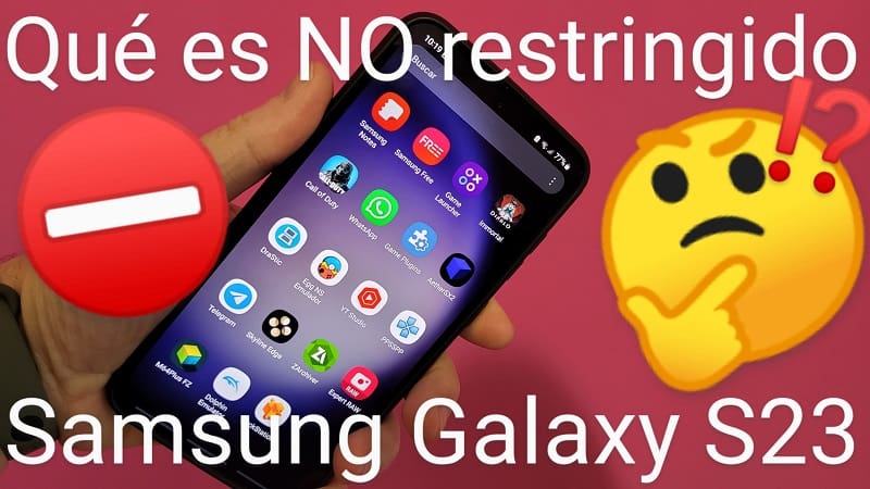 que es el modo no restringido en samsung.