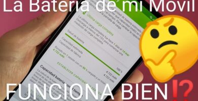 ver porcentaje de salud en Android.