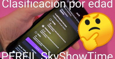 Filtro por edad perfil SkyShowtime.
