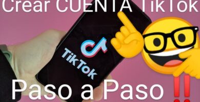 Crear cuenta nueva TikTok.