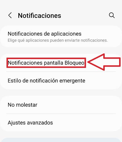 Notificaciones pantalla de bloqueo WhatsApp.