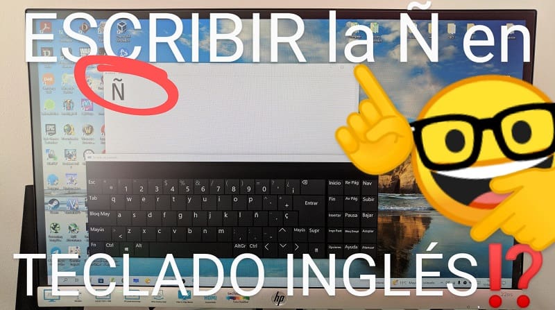 Poner la Ñ en el teclado.