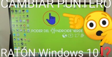 Cambiar cursor del ratón Windows 10.