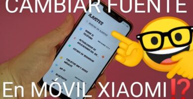 Cambiar tipo de letra Xiaomi.