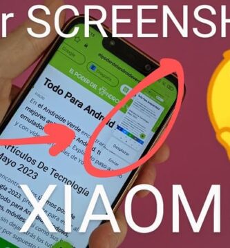 Hacer capturas Xiaomi.