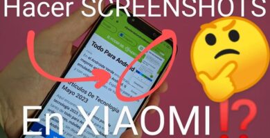 Hacer capturas Xiaomi.