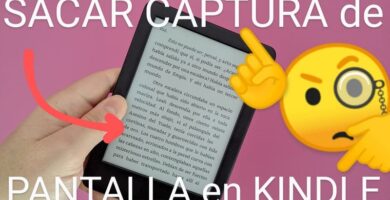 Sacar capturas pantalla Kindle.