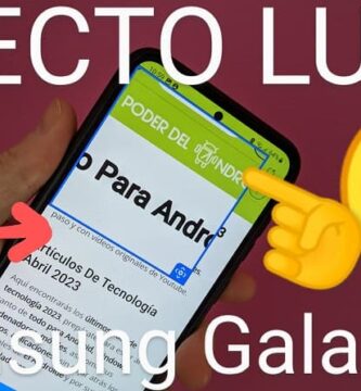 efecto lupa samsung galaxy.