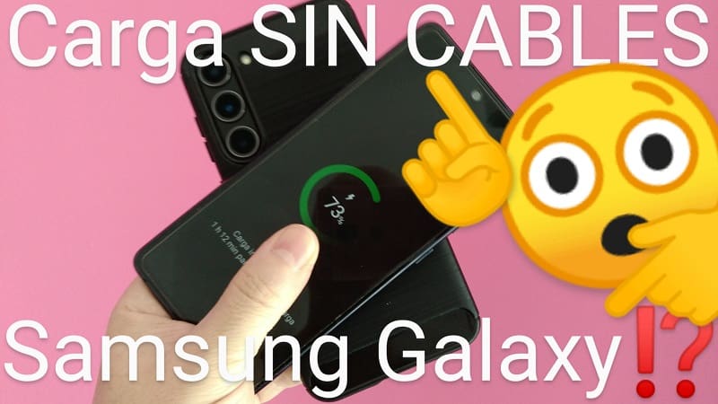 Carga sin cables Samsung Galaxy.