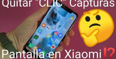 Desactivar sonido captura pantalla Xiaomi.