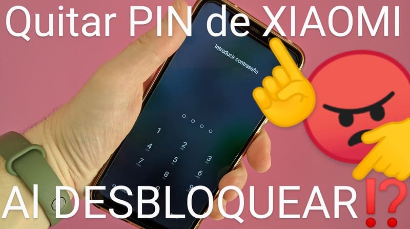 Desactivar PIN de Xiaomi al desbloquear.