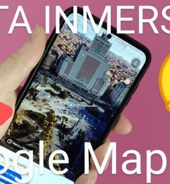 Vista Inmersiva Google Maps.