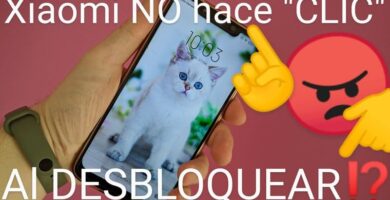 Xiaomi no hace ruido al desbloquear pantalla.