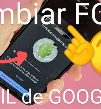 Cambiar foto perfil Google.