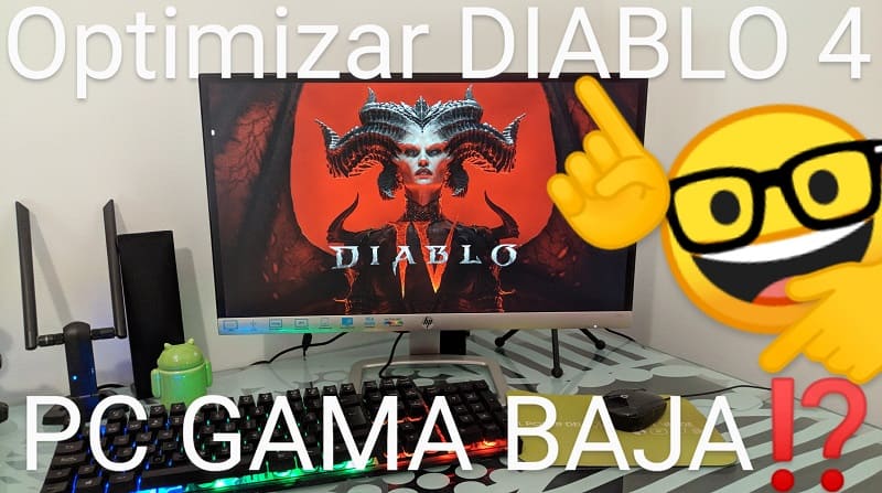 Optimizar Diablo 4 PC bajos recursos.