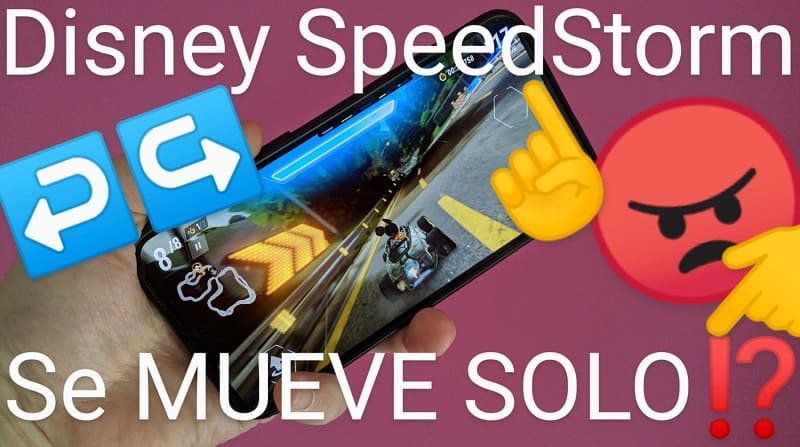 Disney SpeedStorm se mueve solo.